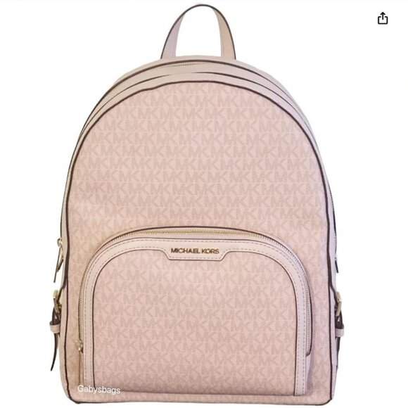 Michael Kors Pink Backpack - Picture 1 of 8